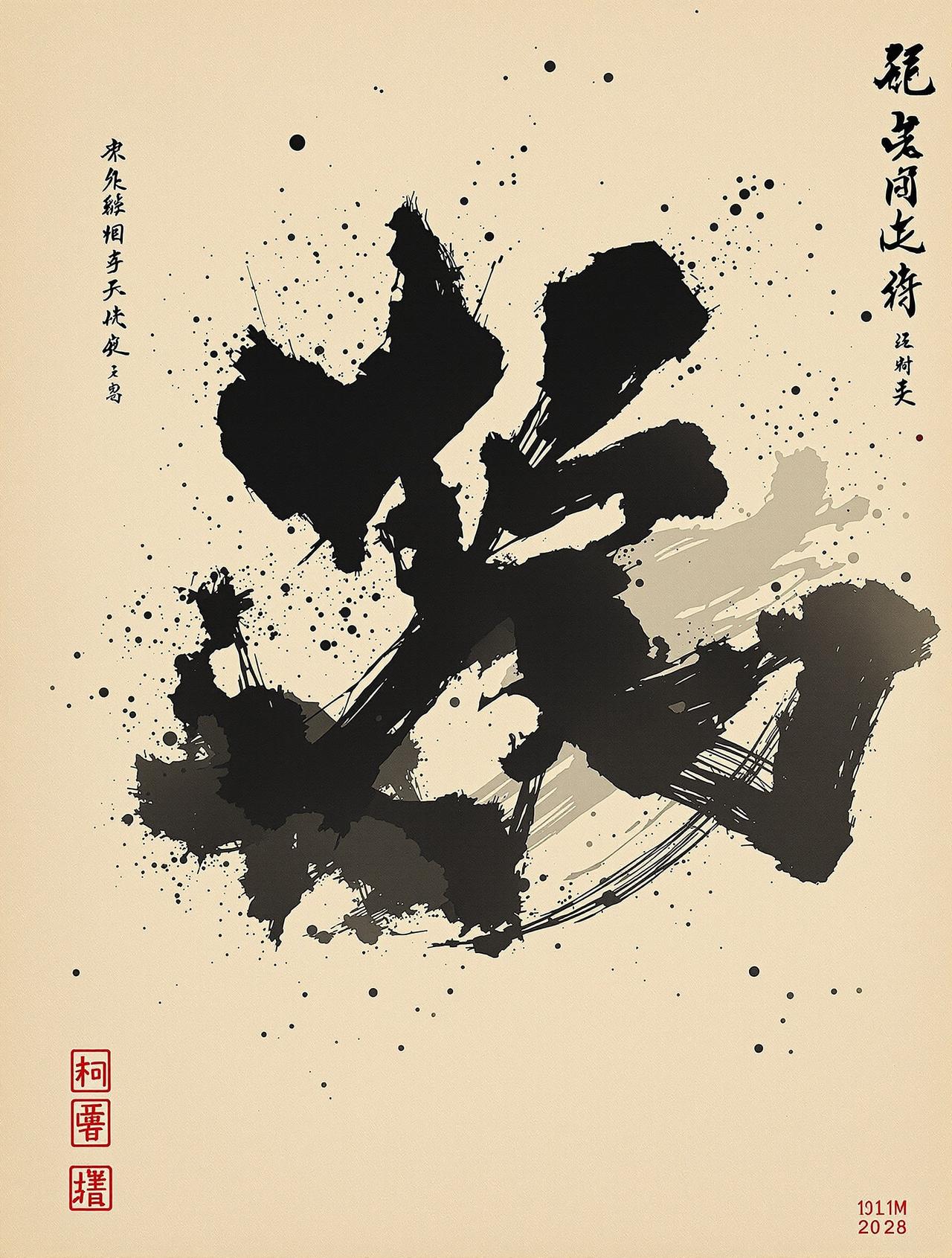 床上影院出品艺术纪录片《水墨丹青》高清海报